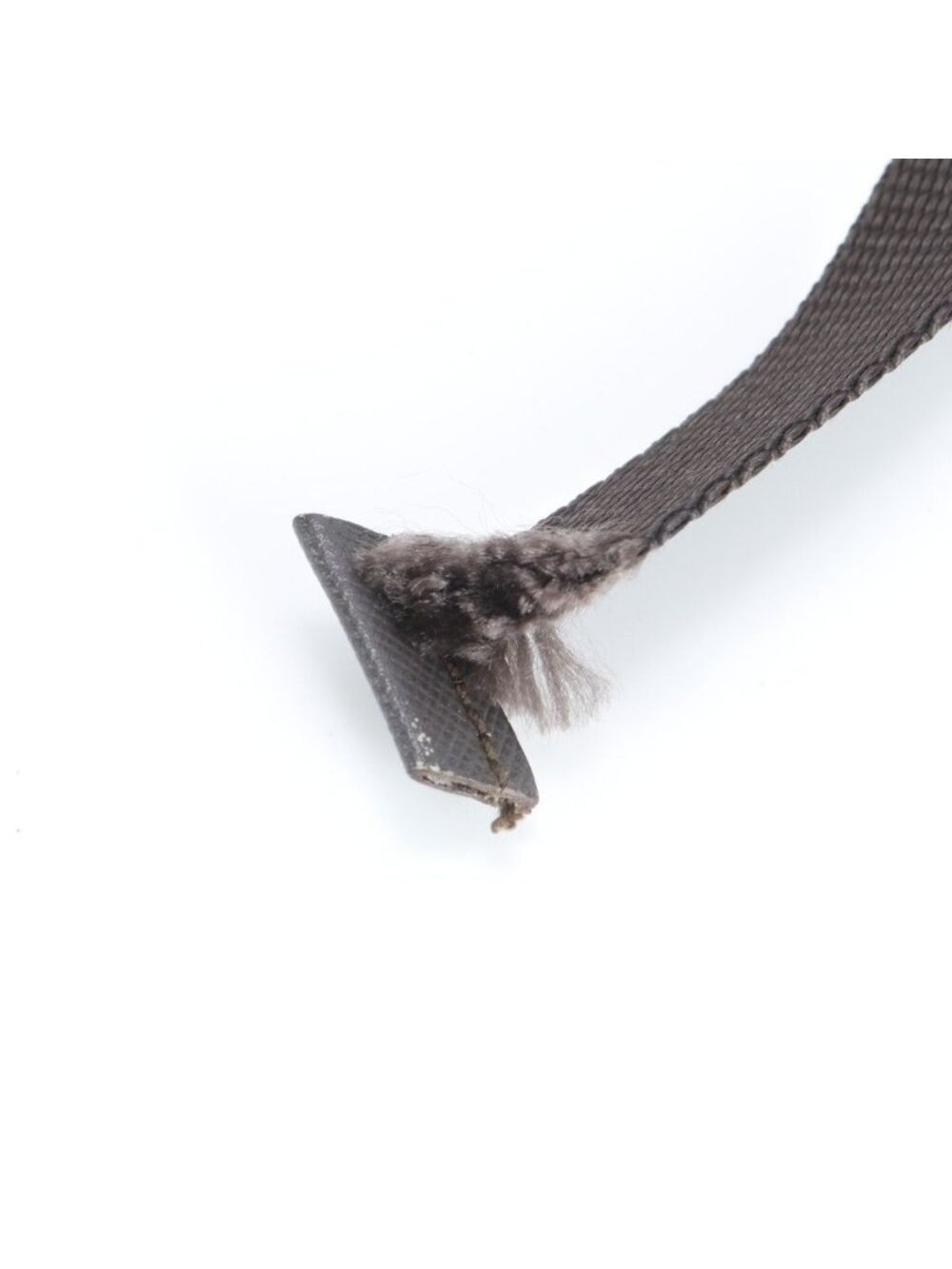 Prada Tessuto Nylon Triangle Logo Khaki Backpack Shoulder Bag - Picture 7 of 10